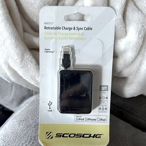 Scosche Retractable iPhone Charge & Sync Cable.